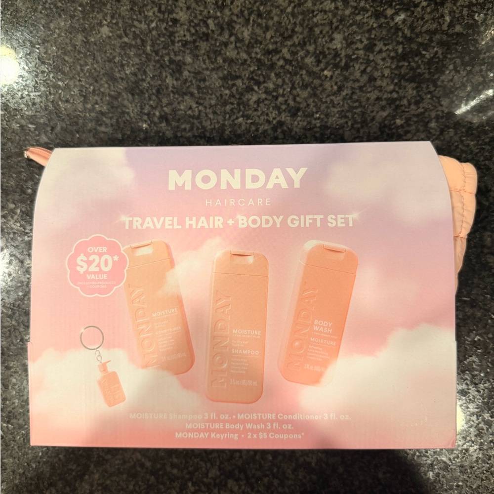 Monday Haircare Travel Hair + Body Gift Set (NEW)